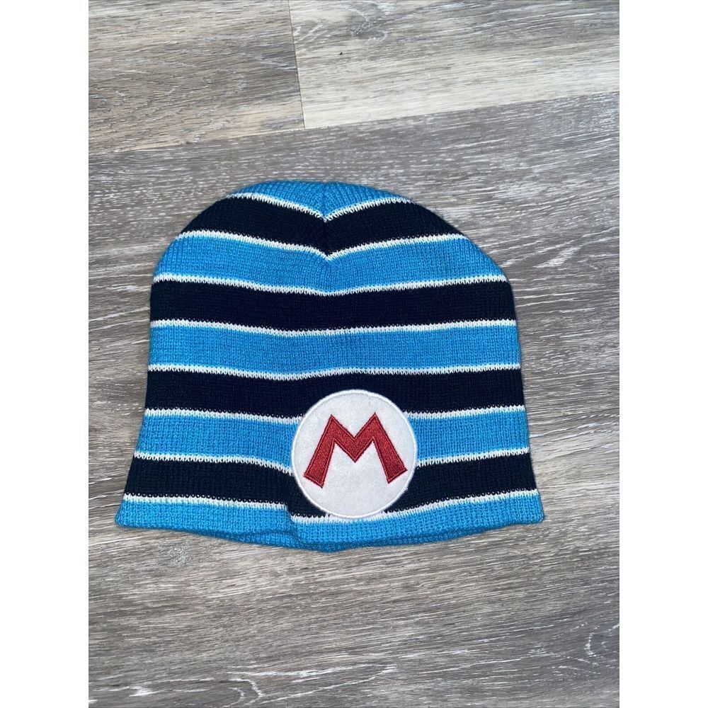 Super Mario Beanie Winter Hat Cap Kids Ski Cap Mario Hat